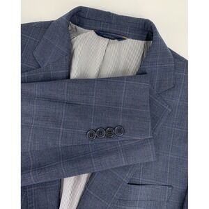 Brooks Brothers Blue Plaid Blazer